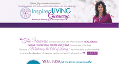 Desktop Screenshot of inspiredlivinggiveaway.com